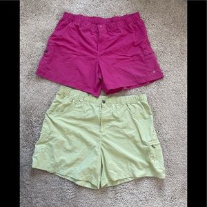 2 Columbia woman’s shorts size XL